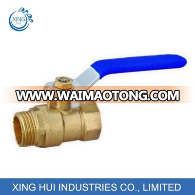 Male to Female Thread Brass Natural Color Brass Valve